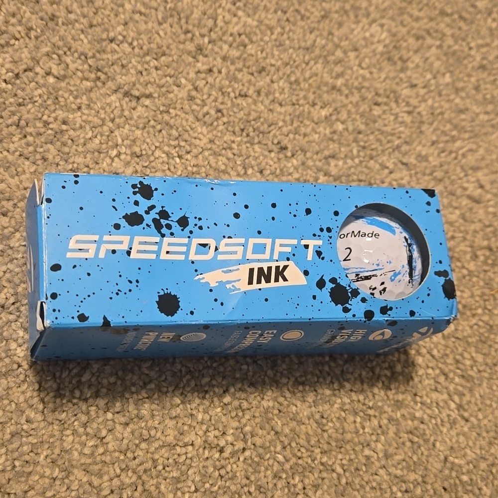 3pk Speedsoft Ink Golf Balls